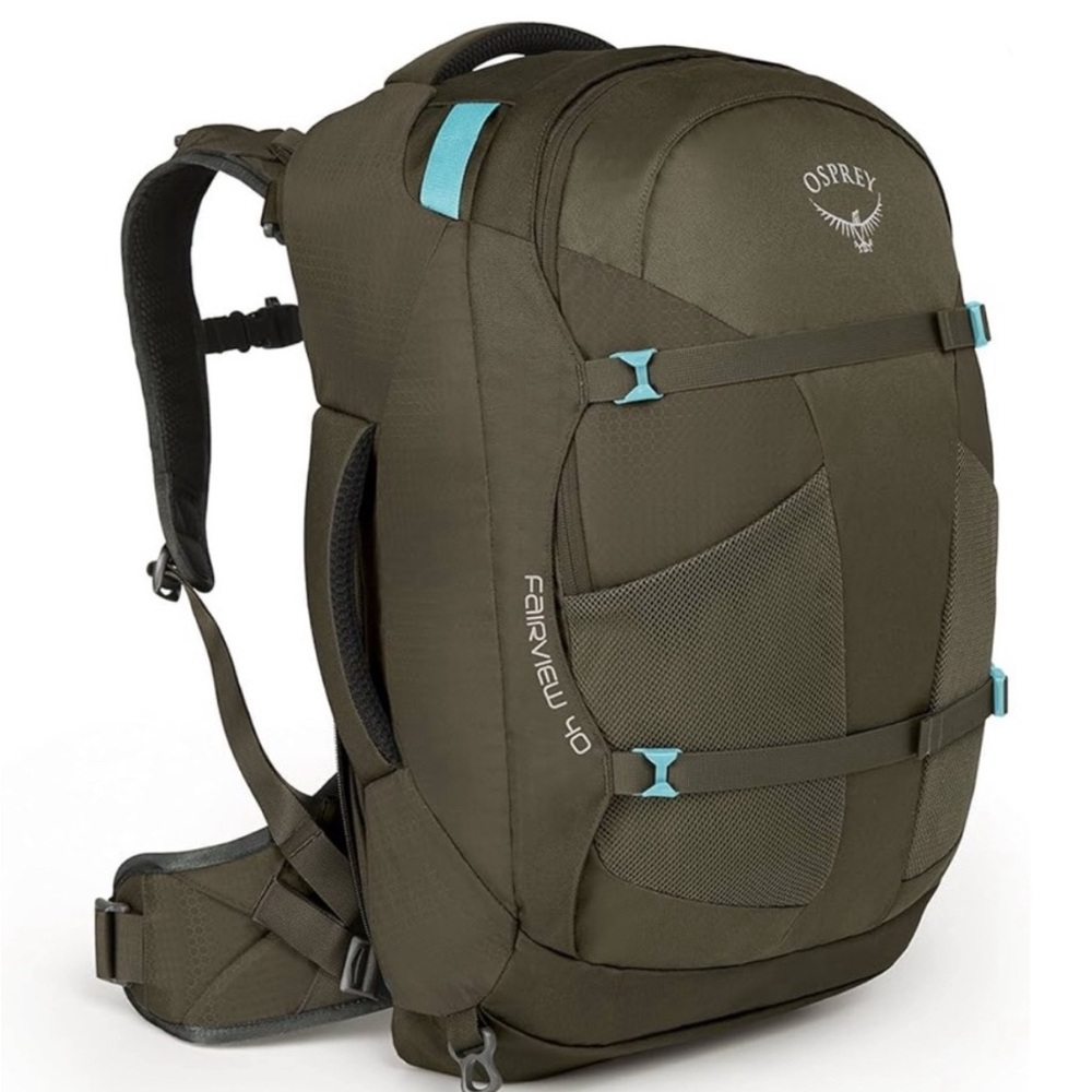 Osprey Fairview 40 Backpack in Brown and Blue